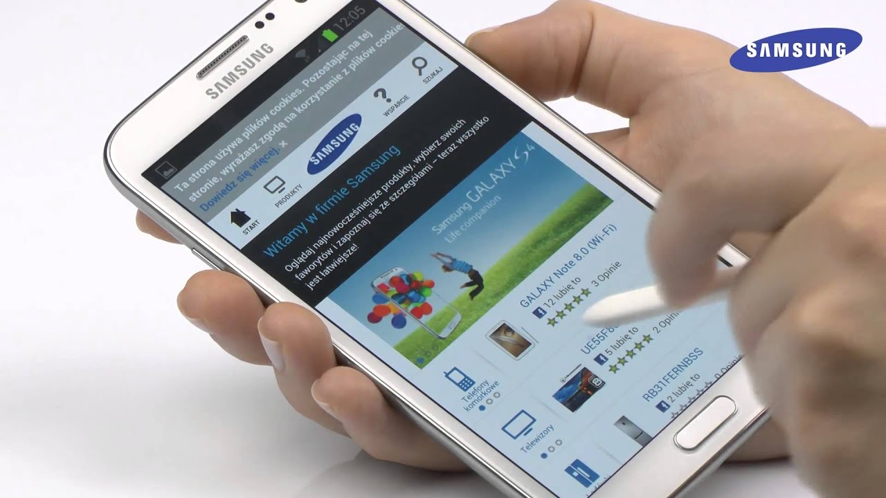 Telefon Samsung Galaxy Note II - Zrzuty ekranu