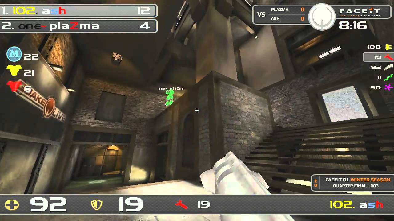 FACEIT TV - Winter Season 2014 Sunday Cup #6 (QUARTER FINAL: ash vs. plazma)