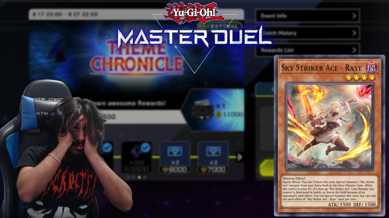 SIX SAMURAI IS ALL OVER THE THEME CHRONICLE EVENT!!!! (YU-GI-OH! MASTER DUEL RANKED)