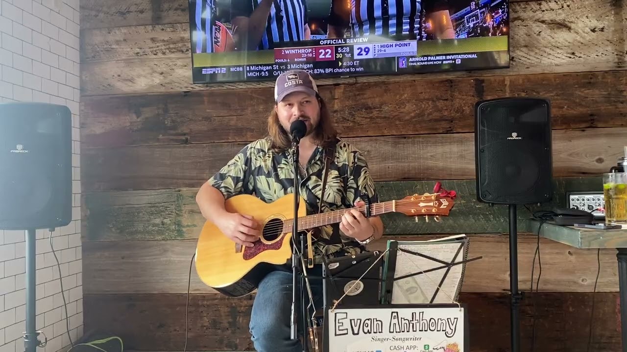 Evan Anthony - Raise the Sandbar (live for Sunday brunch at Agave Blue 3/8/26)