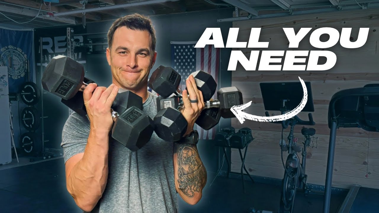 The Best Way to Start a Home Gym (Results with Less Gear)