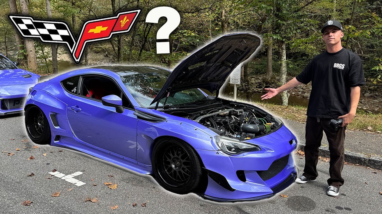 Scion FRS с заменой V8 LS... Совершенство!
