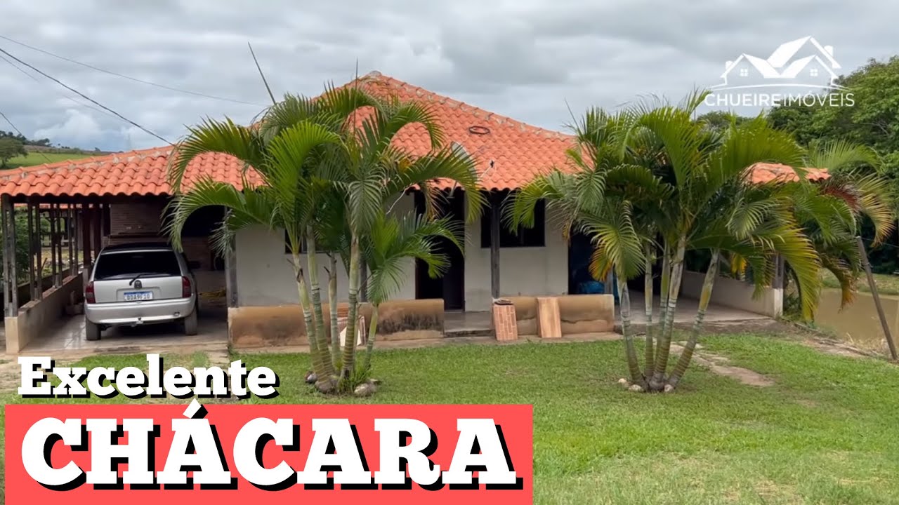 CHÁCARA COM CASA BOA E REPRESA- OPORTUNIDADE R$ 419 MIL