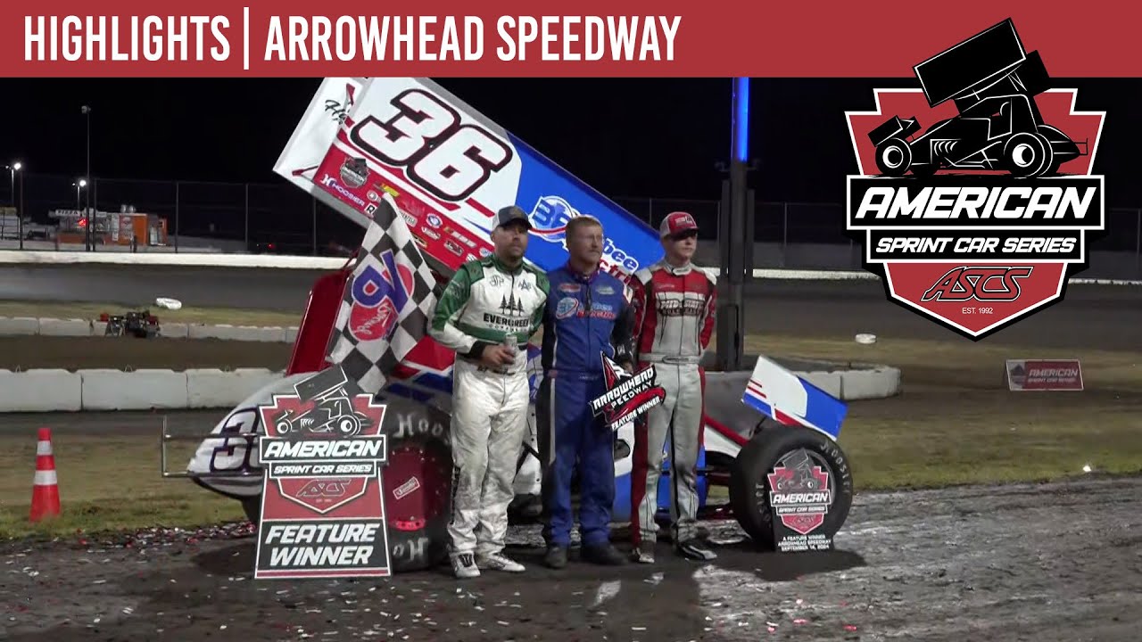 ASCS | American Sprint Car National Series | Arrowhead Speedway | September 14, 2024 | HIGHLIGHTS
