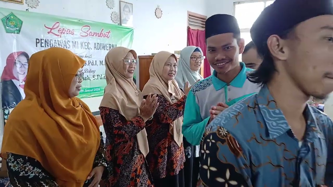 LEPAS SAMBUT PENGAWAS MI KEC.ADIWERNA #sorotan #lepassambut #kkmkkg