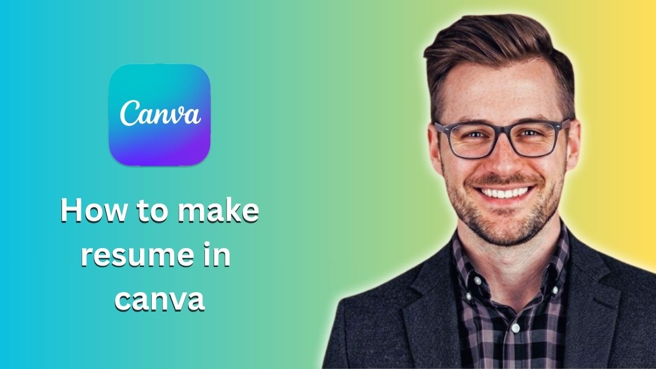 How to make resume in canva (Latest Update)
