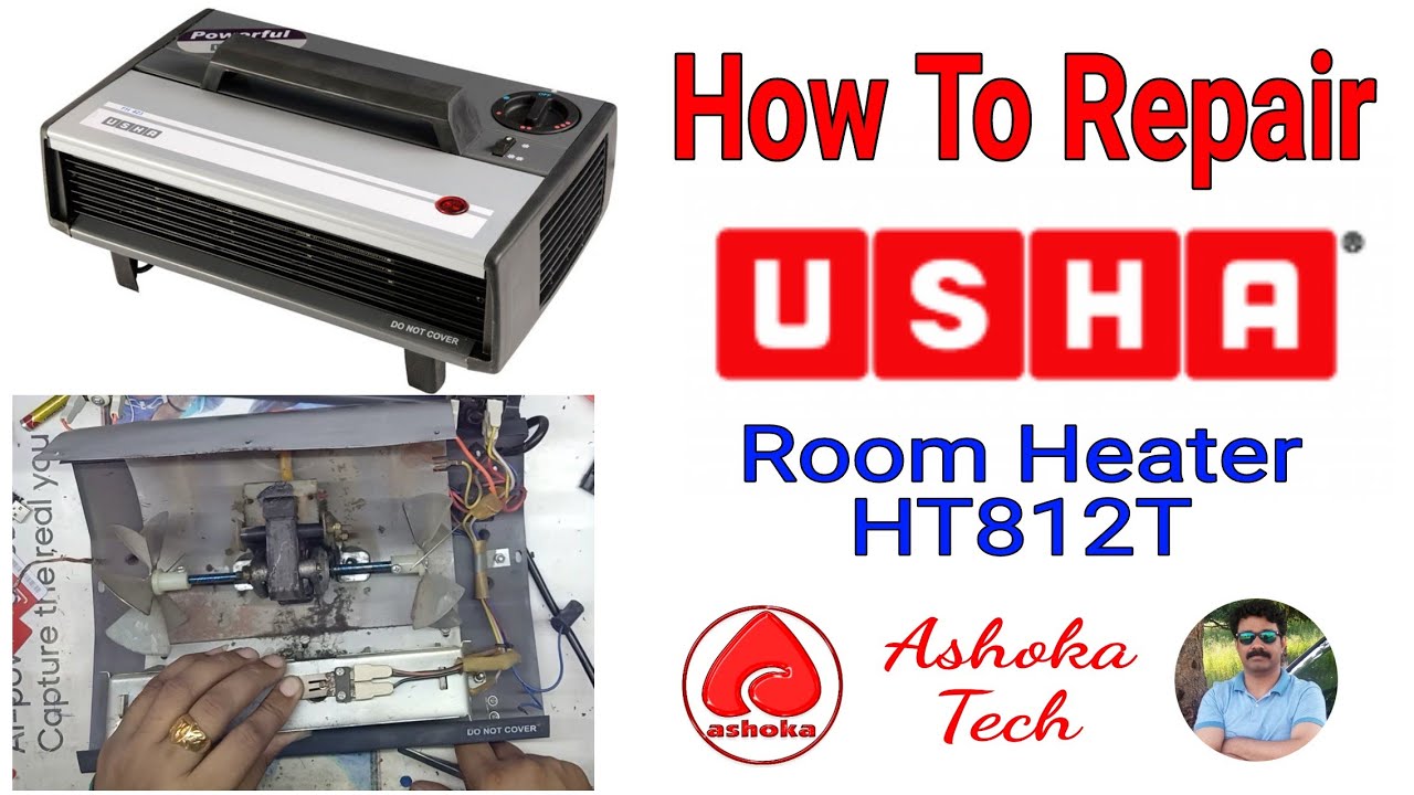 How To Repair Room Heater || USHA HT812T