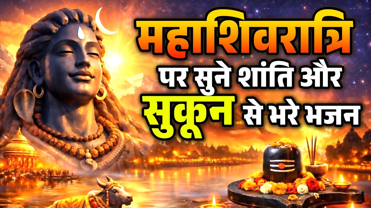 महाशिवरात्रि पर सुने शांति और सुकून से भरे भजन -Bholenath Bhajan 2026 ~ Nonstop Bhole Ji Ke Song