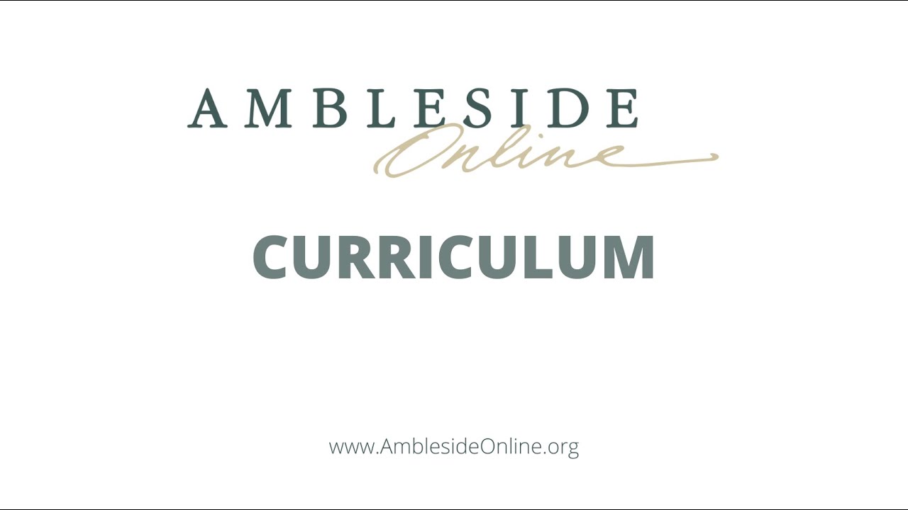 AmblesideOnline Curriculum