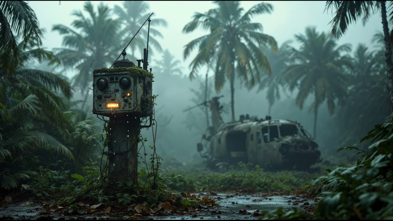 Still Transmitting | Abandoned Jungle Radio Station Ambient Loop