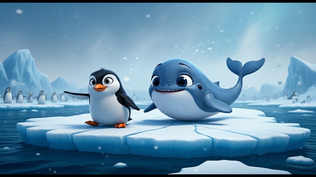 Tiny and Rio Lost on the Frozen Blue Trail