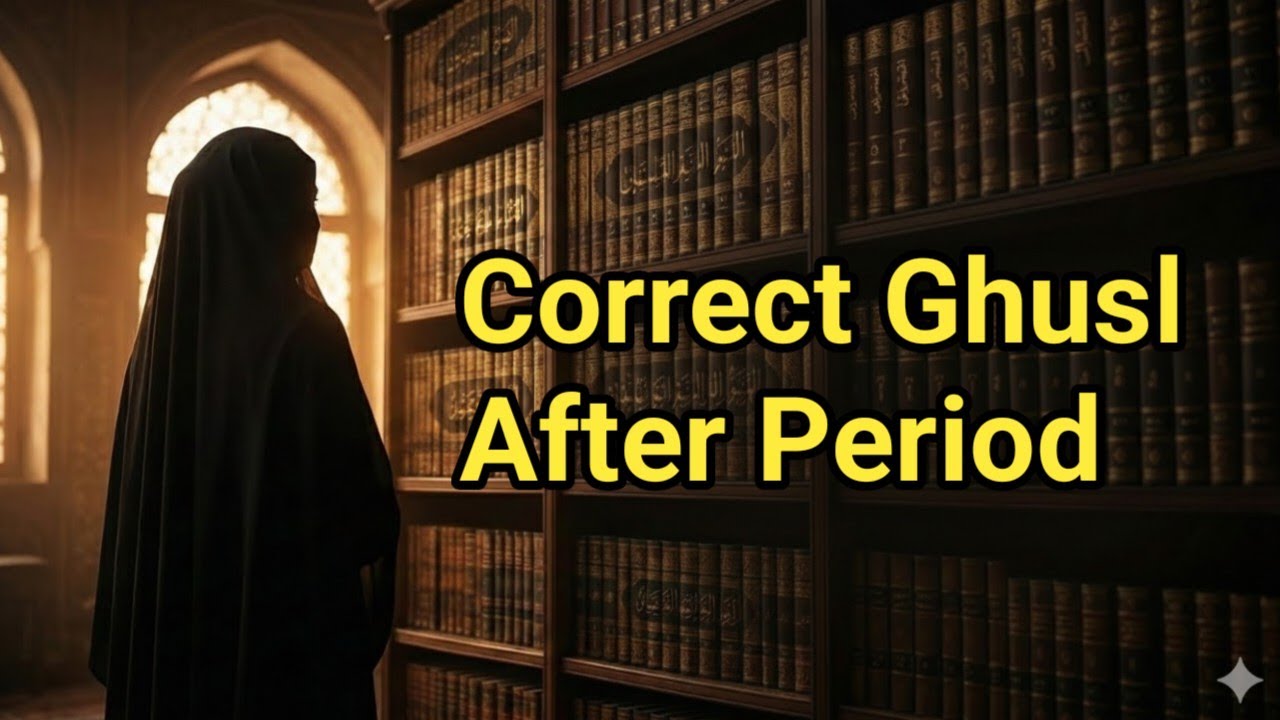 Correct Ghusl After Period #trending #youtubeshorts #youtube 