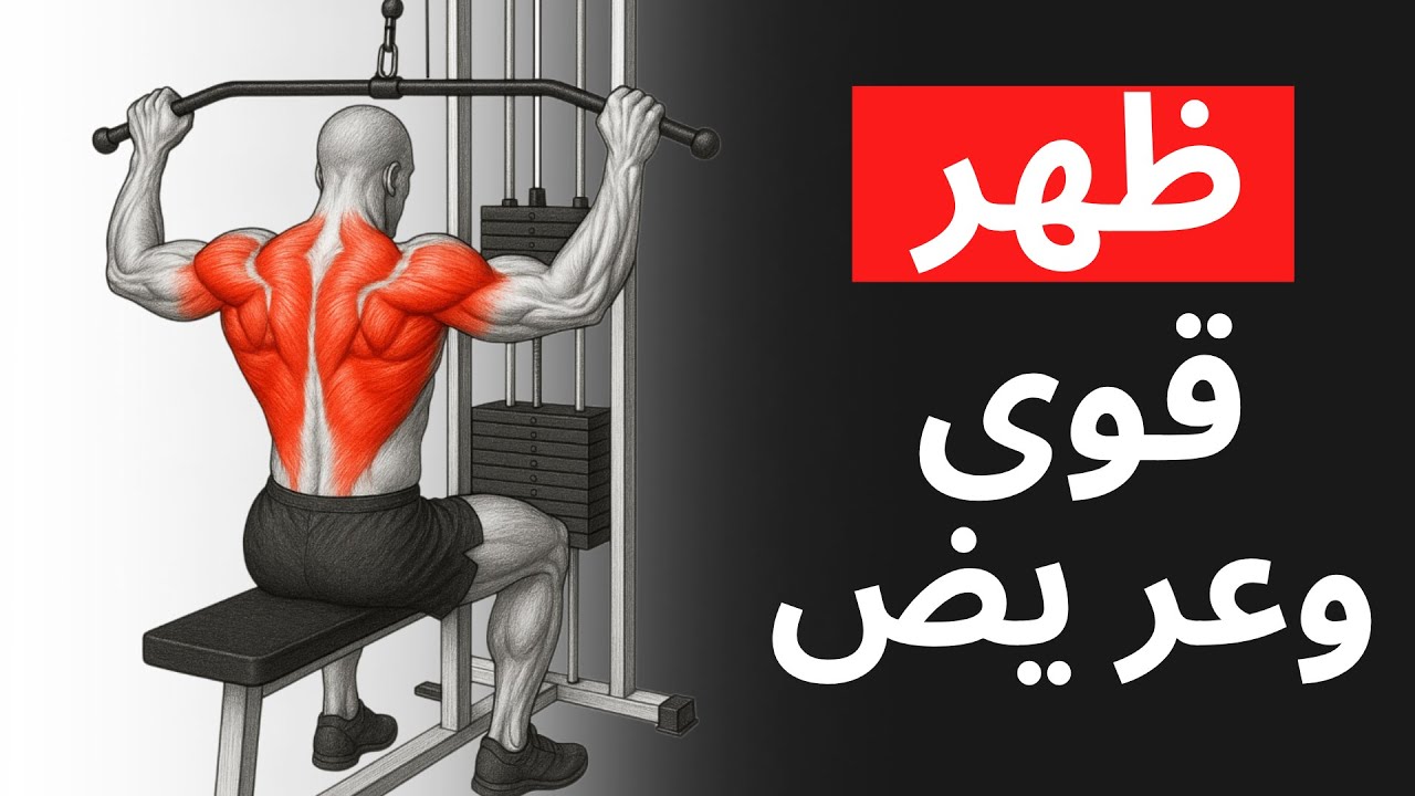 أفضل 6 تمارين لظهر قوي وعريض – احصل على شكل V مثالي