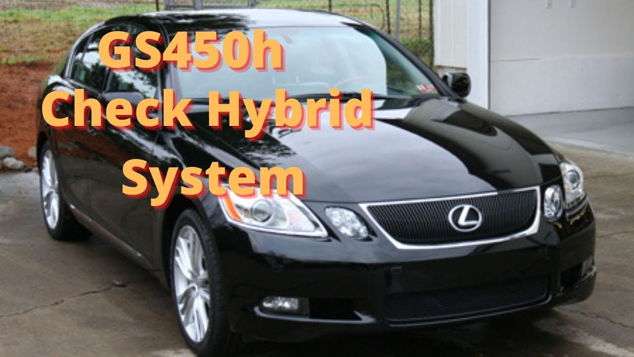 Lexus GS450h 2007 года. Проверка гибридной системы.