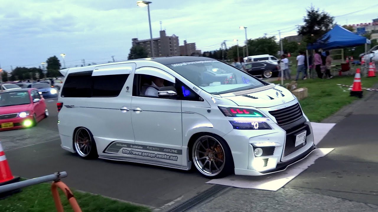 ♛👋  カスタムカー軍団様 御解散の様子　Japanese Custom cars  BOX CARs 🗾
