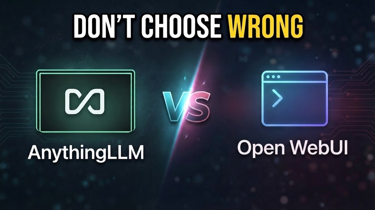 AnythingLLM vs Open WebUI - Don't Make This Mistake