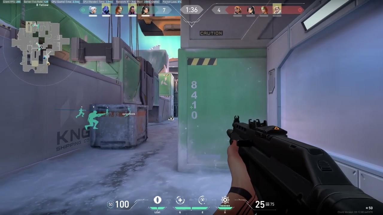 Icebox defense 3K w/ Vandal | VALORANT