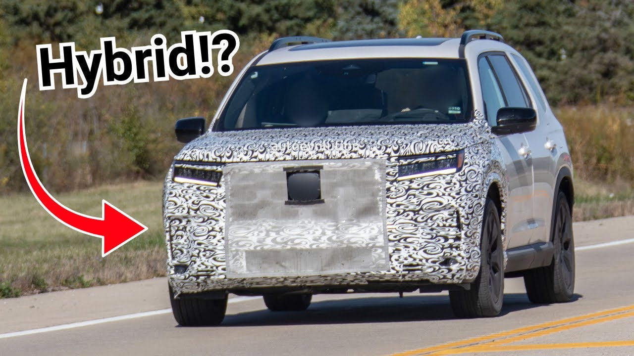 2026 Honda Pilot Spied! (Refresh)