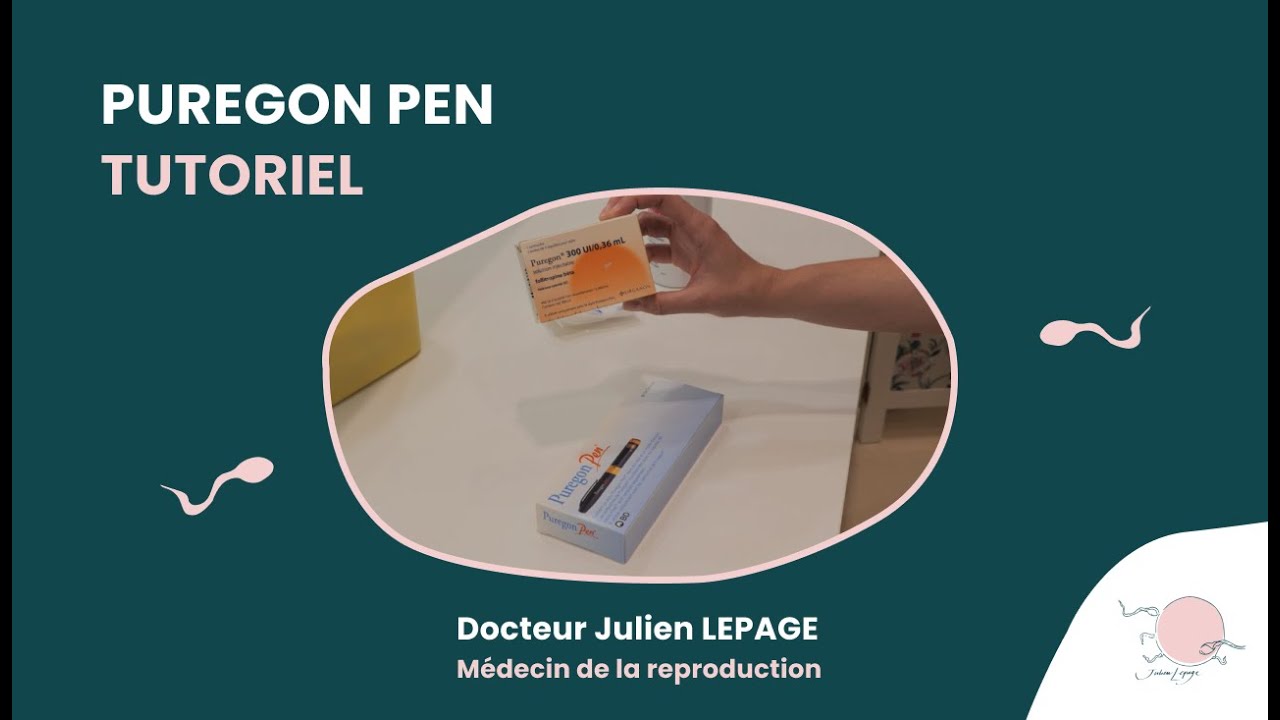 Comment utiliser Puregon Pen ? (Tutoriel préparation et injection)