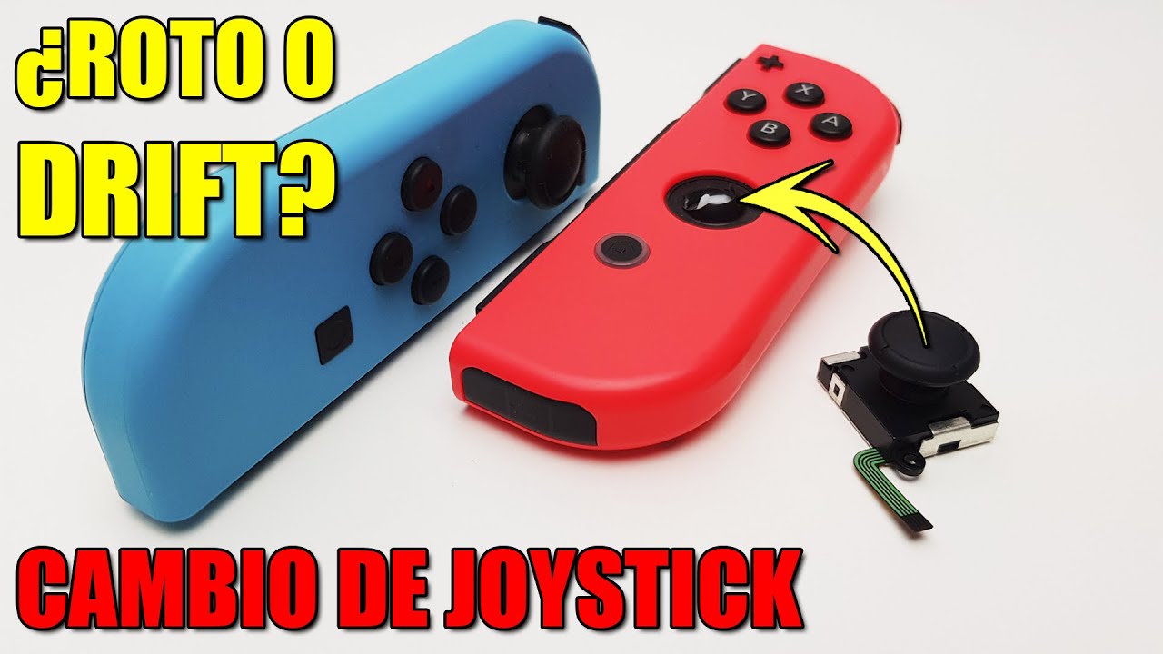 COMO CAMBIAR LOS JOYSTICK DE LOS JOY-CON // NINTENDO SWITCH