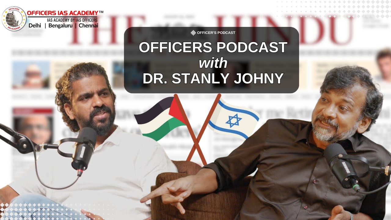 'The HINDU' International Editor Dr. Stanly Johny speaks on Israel - Palestine conflict