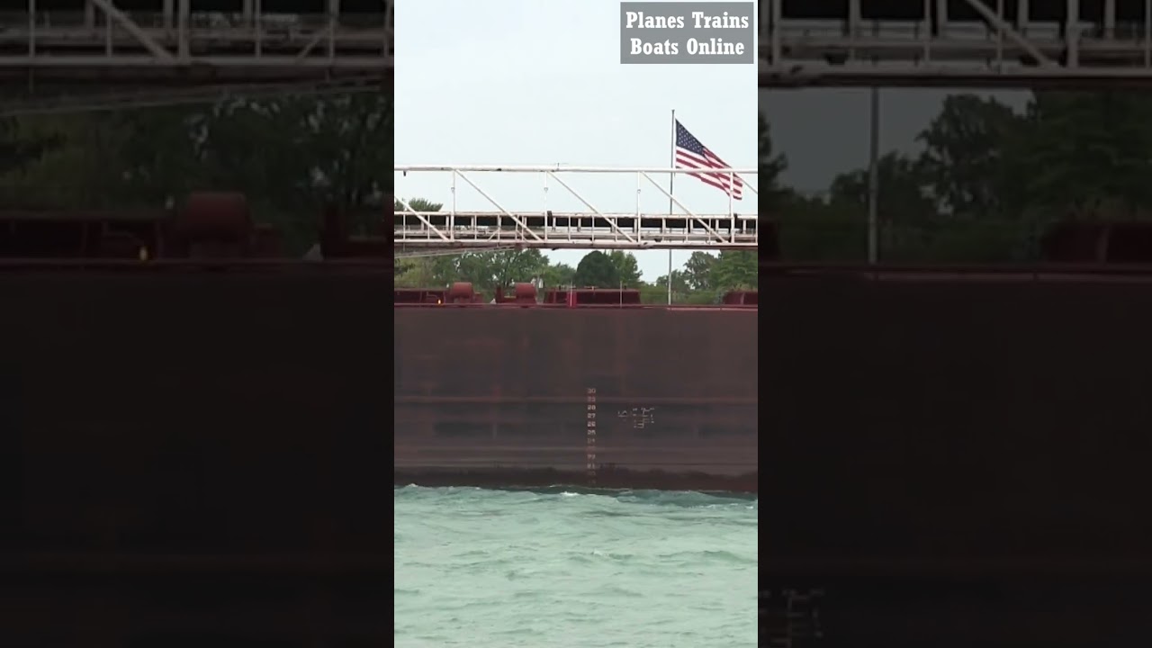 #shorts 193m American Courage Bulk Carrier Ship Pass By #ships #sarnia