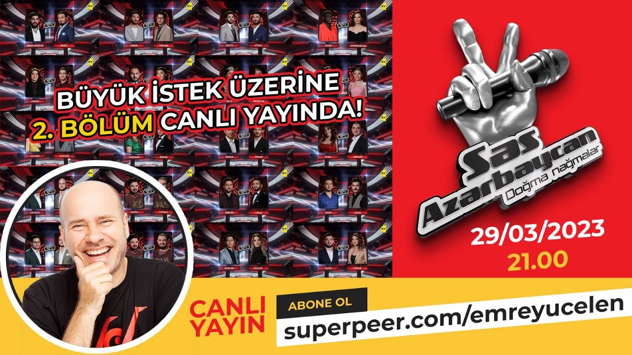 2. BÖLÜM ! SES AZERBAYCAN İZLİYORUZ (EFSANE GECE)