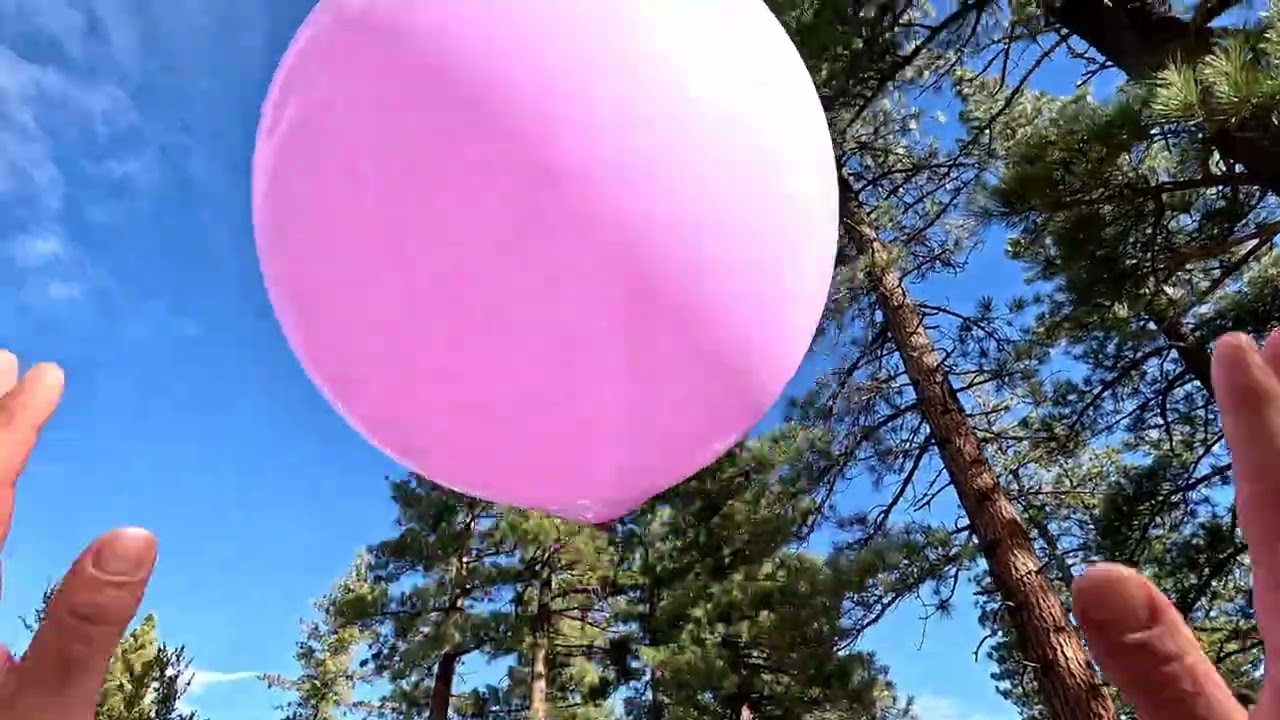 Lavender 24 Inch Balloons Inflate, Bounce, Float, Fly Away, NonPop, 4K, Forest Balloon Non-Pop 32