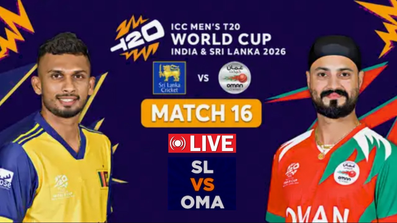 🔴LIVE Sri Lanka vs Oman | Match 16 | Group B | ICC Men's T20 World Cup 2026 #t20worldcup2026