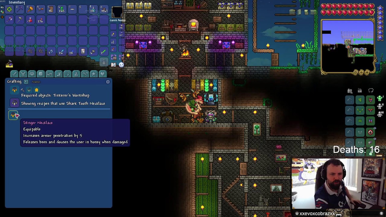 WE GO AGAIN DMC GOT US! - Terraria First Ever Playthough - HC + Expert - Stream 22