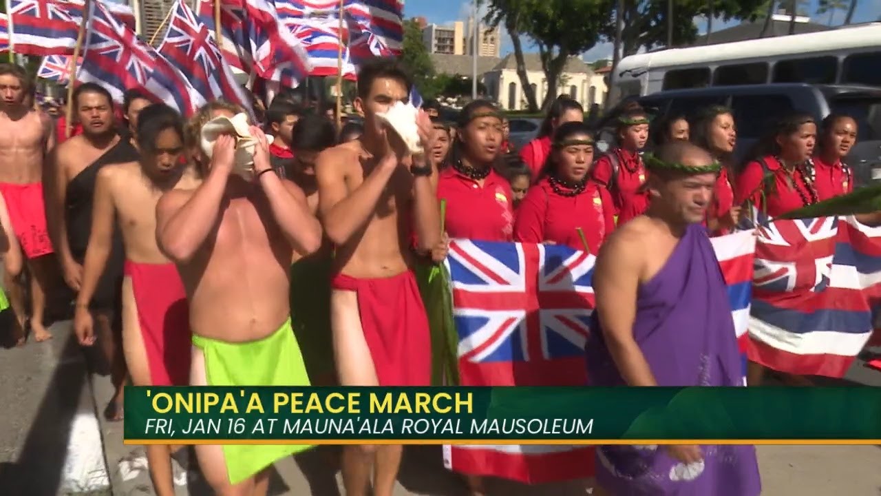 All Are Invited To Gather, Learn and Remember at the ʻOnipaʻa March