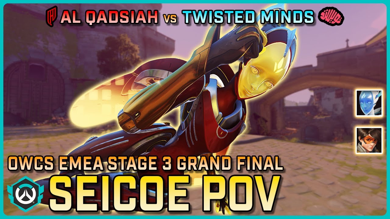 [ Seicoe ] PRO Echo Gameplay | Al Qadsiah vs Twisted Minds | OWCS EMEA Stage 3 Grand Finals