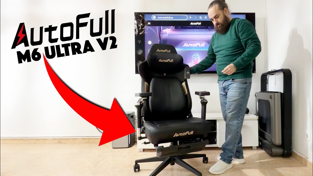 AutoFull M6 ULTRA V2 con Masaje Calefacción y Aire Acondicionado