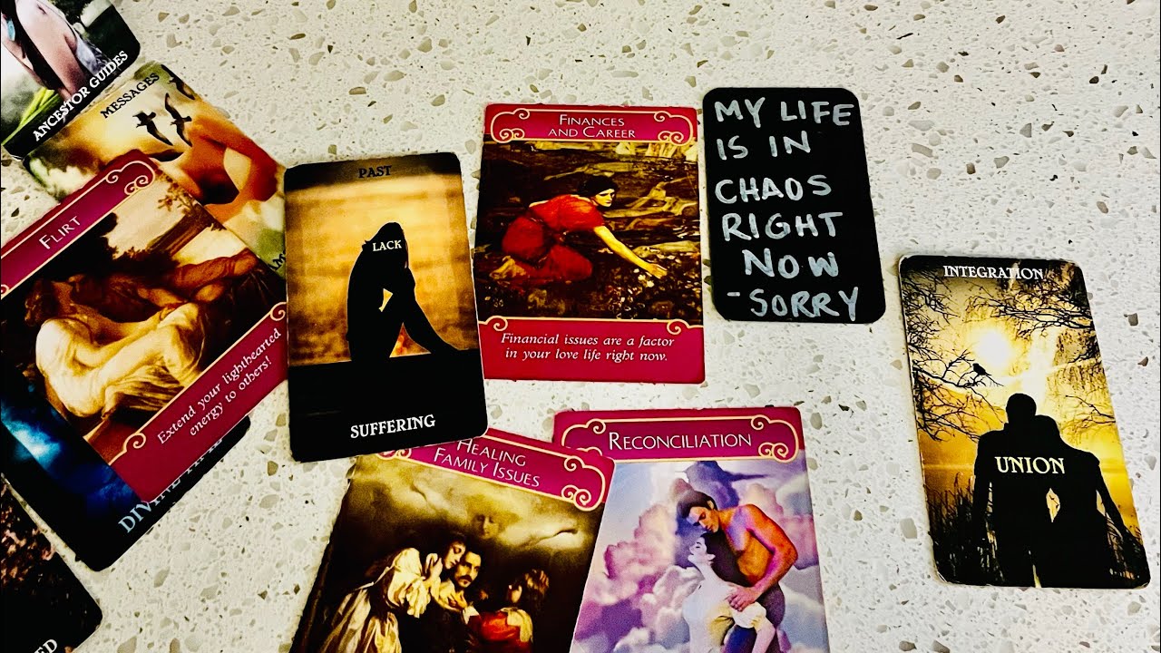The Masculine is silent as they go through an ending with a karmic. The lessons are heavy.