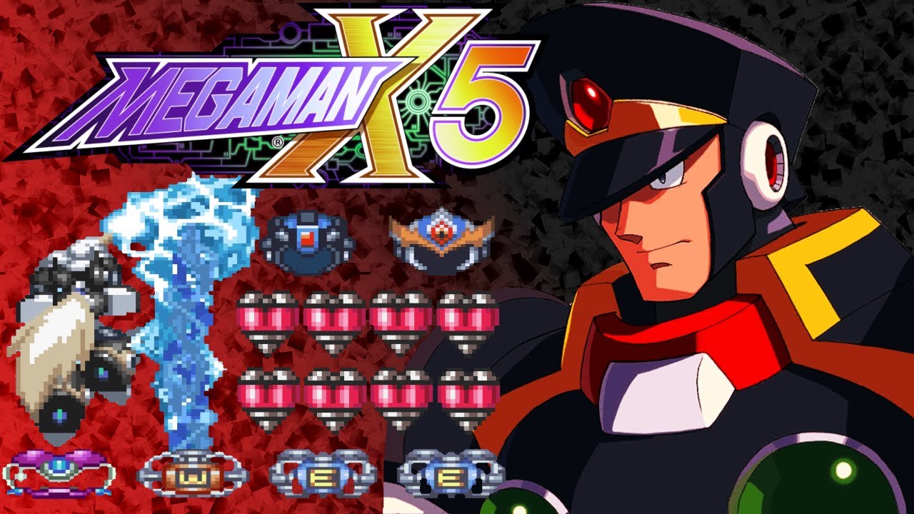 Mega man X5 | Guía 100% | Armaduras, corazones y Sub tanks