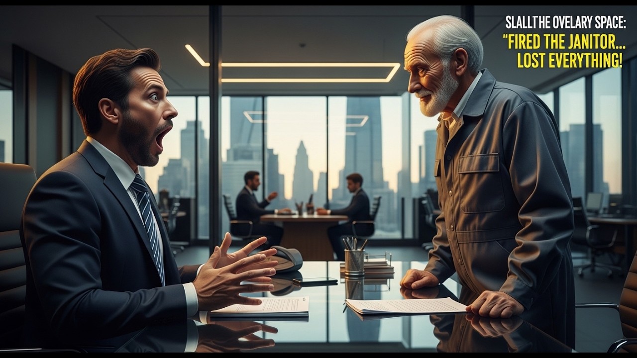 Arrogant CEO Fires Old Janitor Unaware He’s the Founder  Instant Regret!