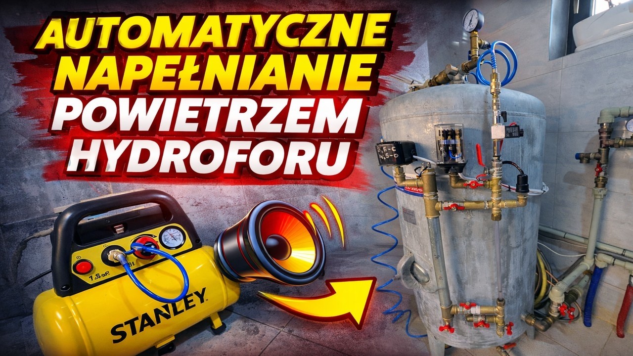 Hydrofor bez obsługi?! Automatyczne uzupełnianie poduszki powietrznej &ndash; Zobacz jak to działa!