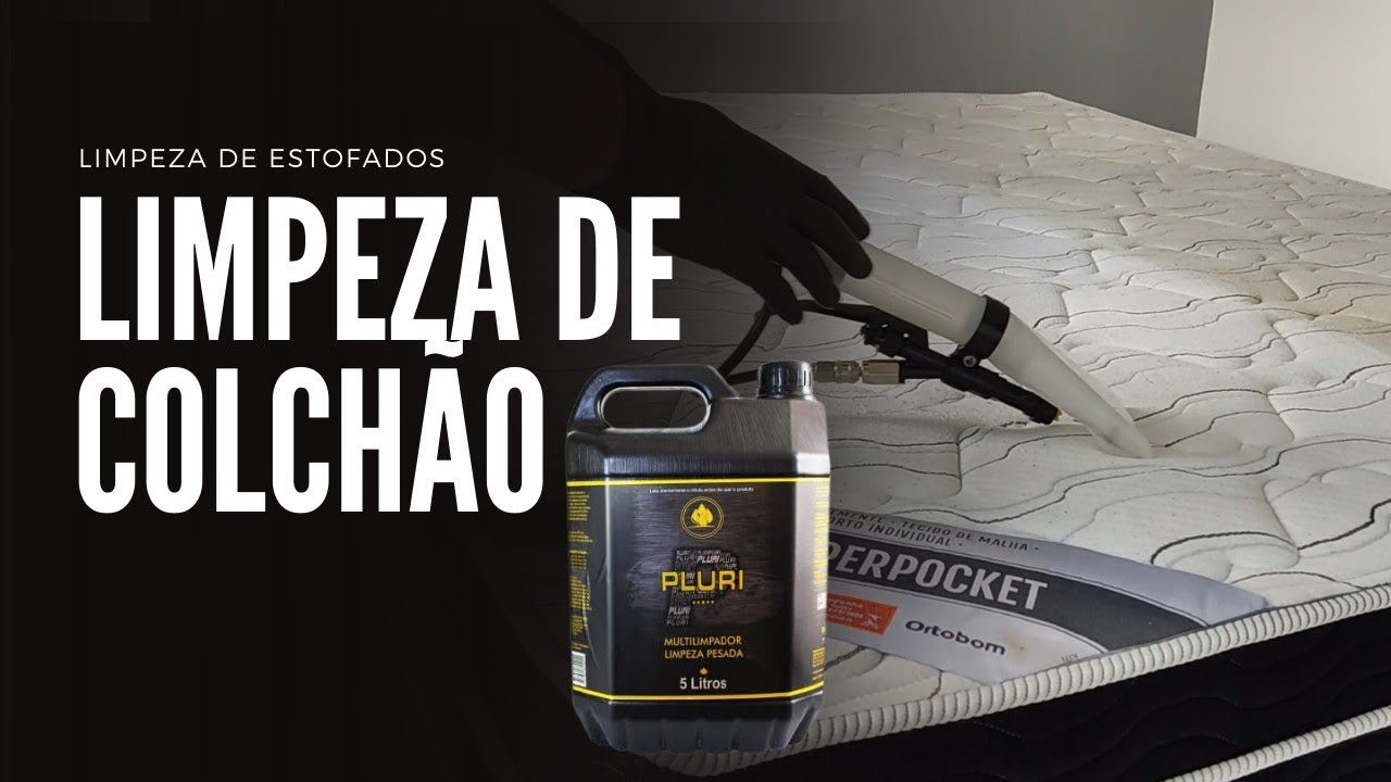 Limpeza De Colchão || Com o Pluri Veja o resultado || Comunidade Higienizar