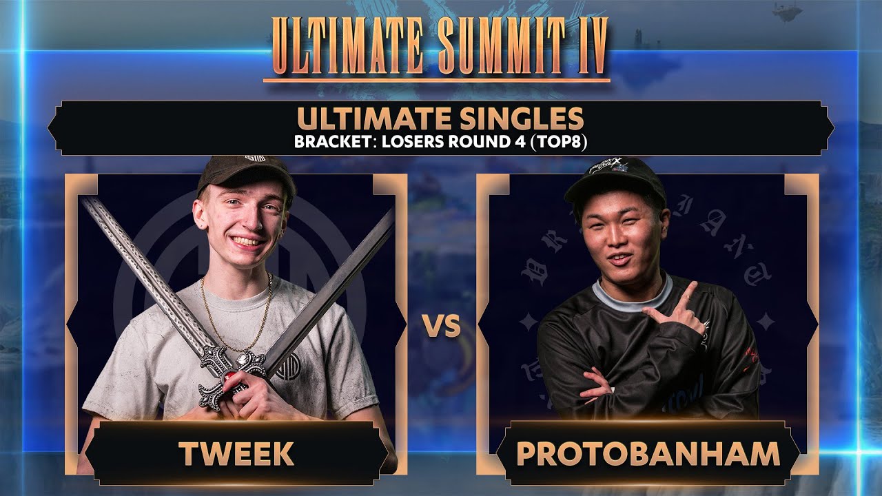 Tweek vs ProtoBanham - Ultimate Singles: Bracket LR4 - Ultimate Summit 4 | Diddy Kong vs MinMin