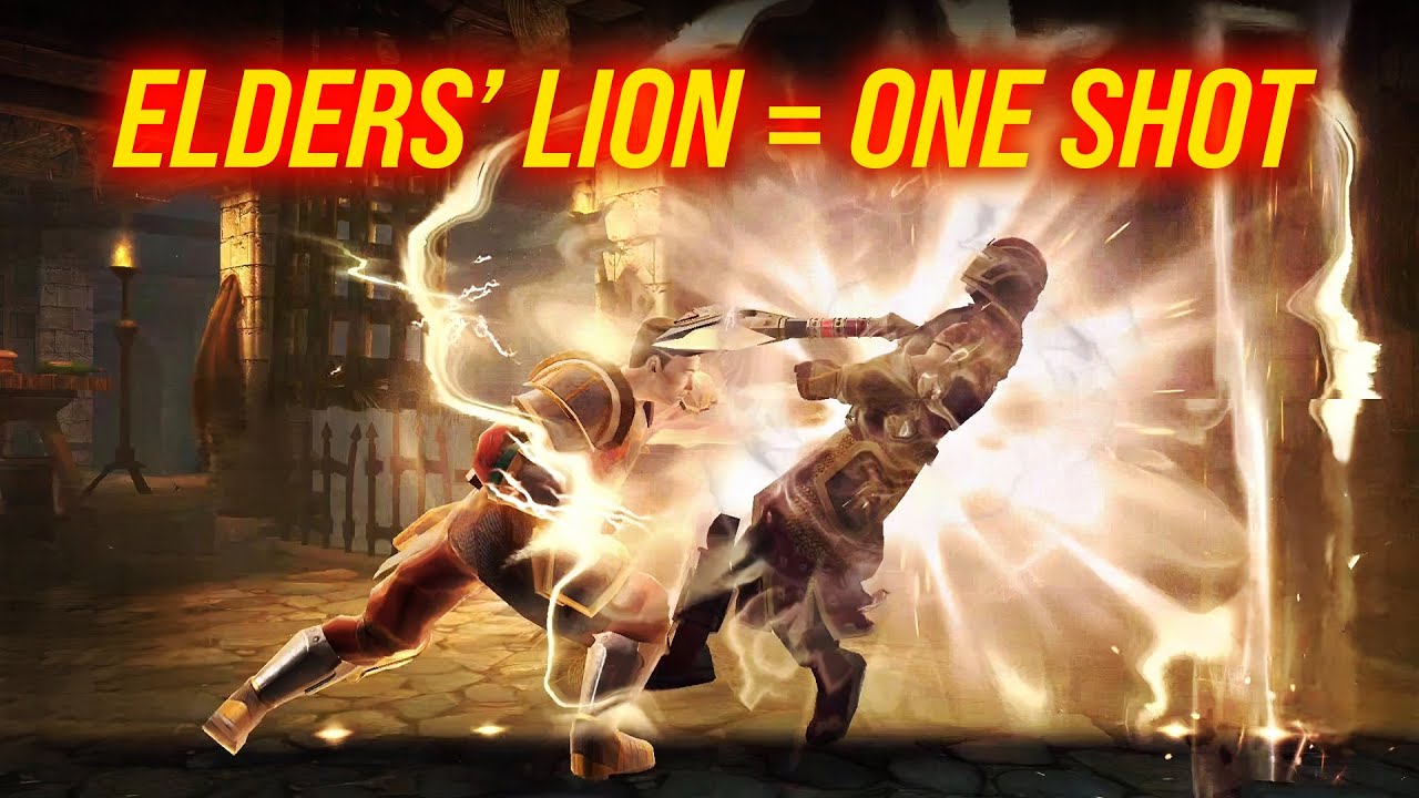 Elders' Lion VS Head Jailer (Hero III) ⚡ Shadow Fight 3