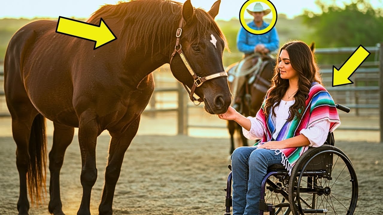 A Wheelchair Bound Woman Meets a Mysterious Horse—What Happens Next Will Leave You Speechless!