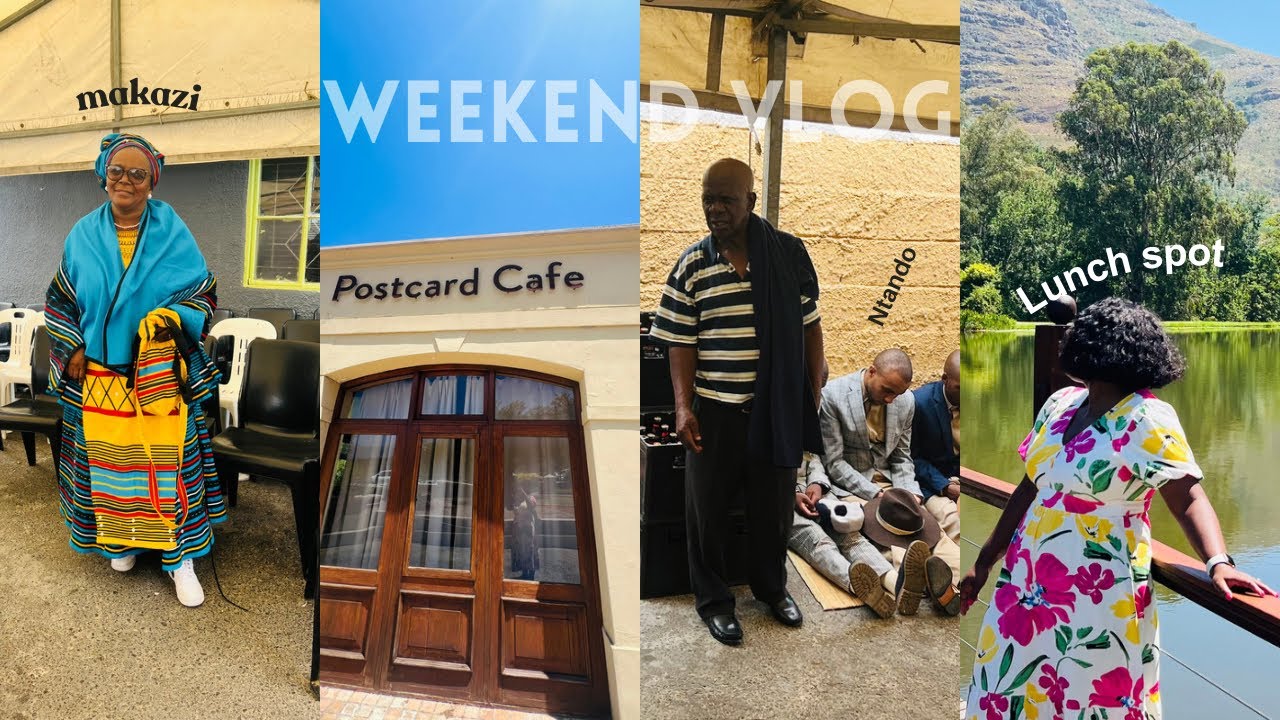 Weekend Vlog : Cape Town for Umgidi, Park Run, Lunch at the Postcard Cafe