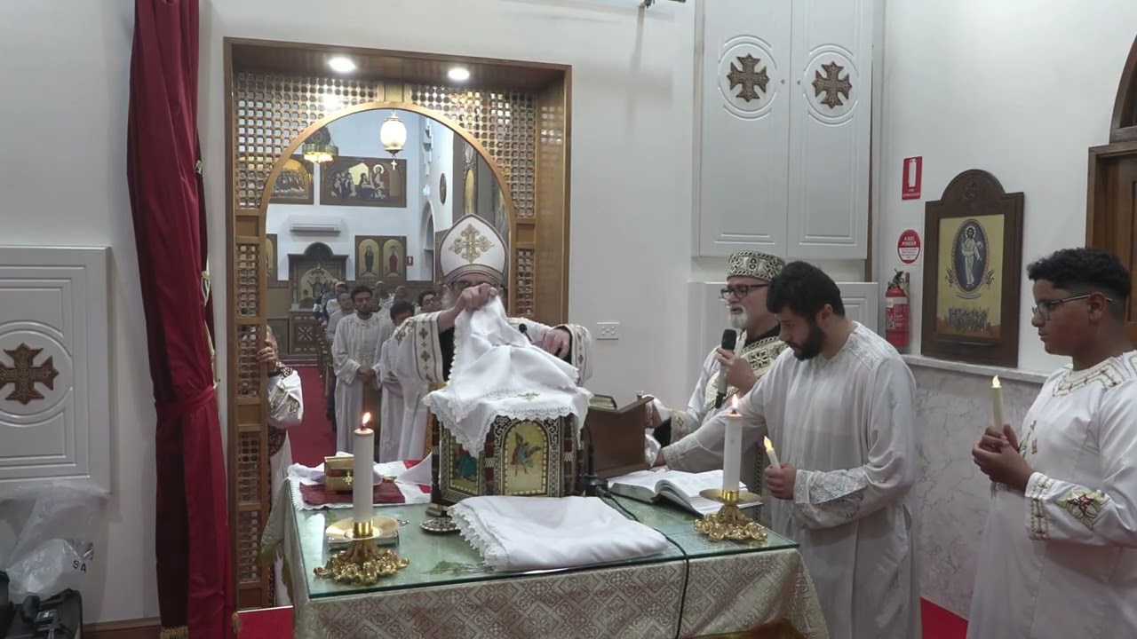 The Divine Liturgy of the dawn of Sunday of  the 14th of December 2025.