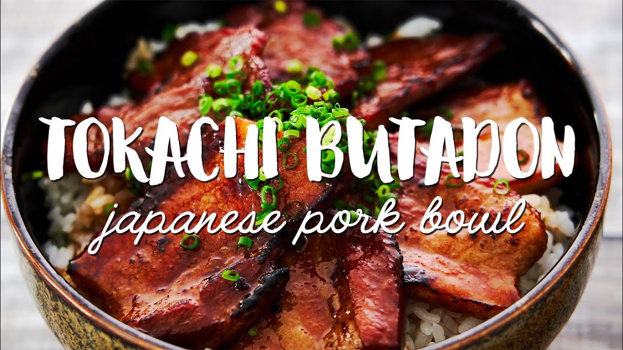 Japanese Pork Bowl (Tokachi Butadon)