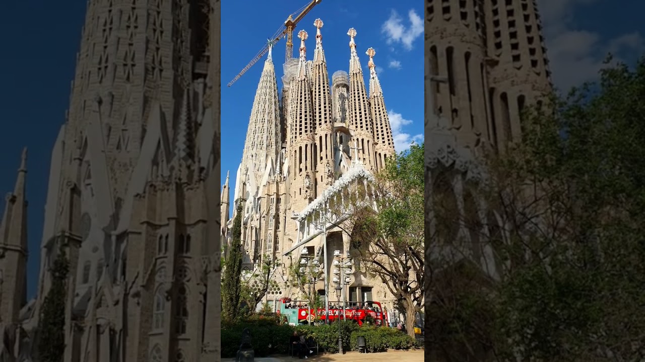 Храм&nbsp;Святого Семейства Барселона Испания Temple Expiatori de la Sagrada Fam&iacute;lia Barcelona Espa&ntilde;a.