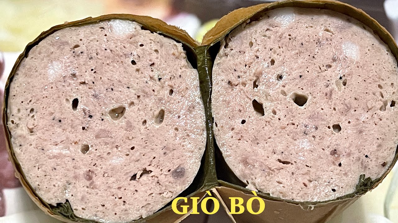 GIÒ BÒ- Cách làm GIÒ BÒ chuẩn vị Hà Nội, mướt dai giòn thơm ngon rất đơn giản và dễ thành công