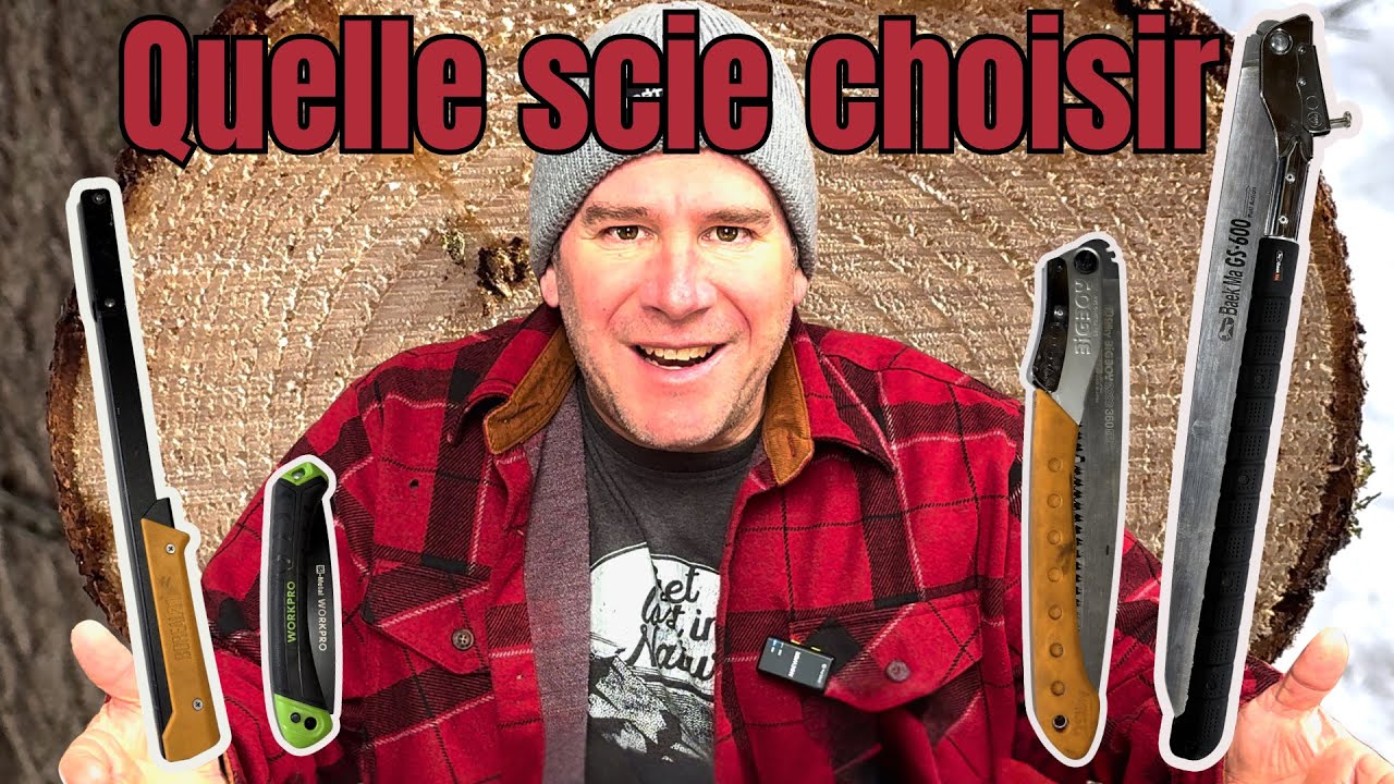 🪚QUELLE SCIE MANUELLE CHOISIR EN FORÊT ?  Test réel + astuces terrain 👍