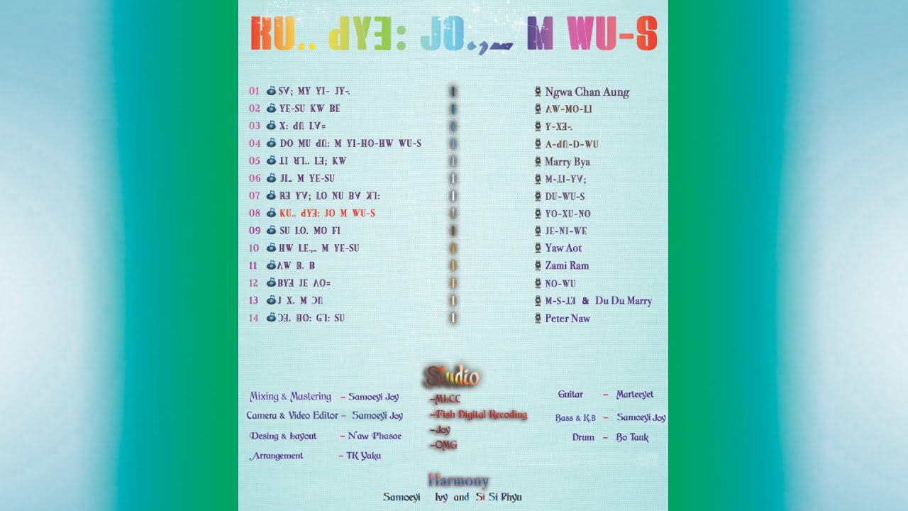 KU PH3 JO_ M WU-S ~ Official Music Video Full Album (MLCC)