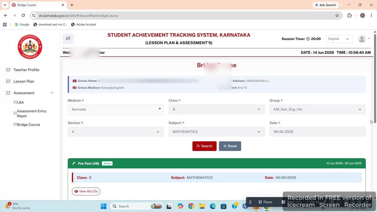 #How to enter bridge course in sats/lba part 1