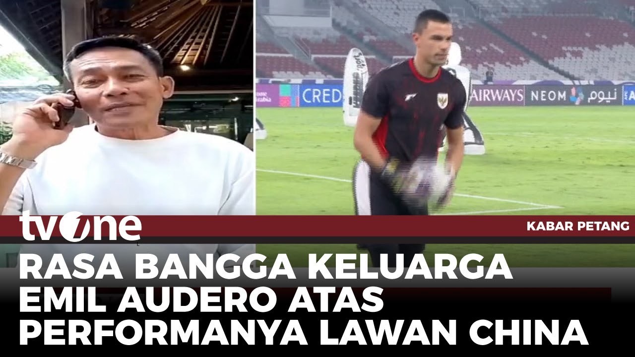Ayah Emil Audero Ungkap Perasaannya Saat Melihat Putranya Jaga Gawang Indonesia | Kabar Petang tvOne